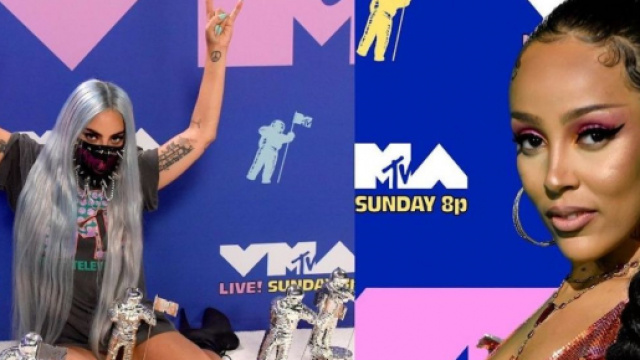 Lady Gaga et Doja Cat ont enflamm&eacute; cette &eacute;dition 2020 des MTV Video Music Awards, source : Capture - MTV