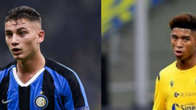 Sebastiano Esposito e Eddie Salcedo.