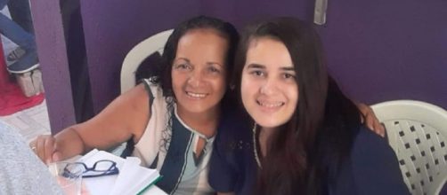 M&atilde;e e filha morreram depois que pegaram coronav&iacute;rus. (Arquivo Pessoal)