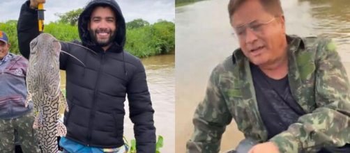 Gusttavo Lima e Leonardo possuem &oacute;tima rela&ccedil;&atilde;o. (Arquivo Blasting News)