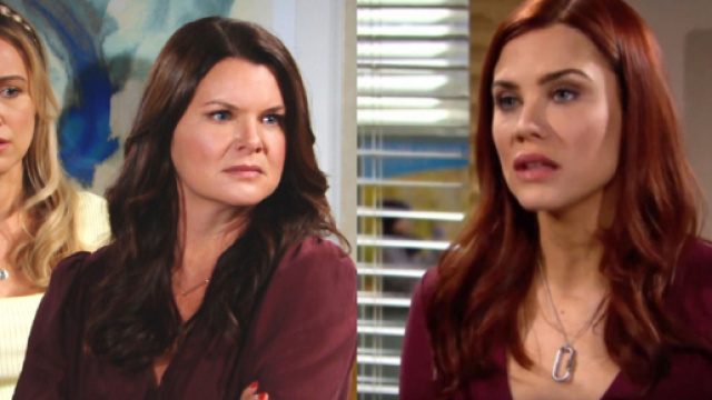 Beautiful, trame Usa: Katie sconvolta dopo aver appreso che Sally ha rapito Flo.