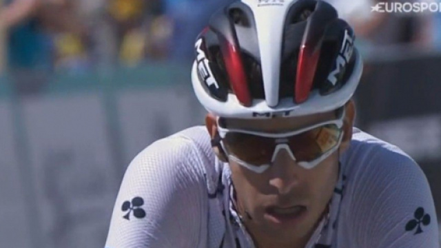 Fabio Aru, buon quinto sul Mont Ventoux.