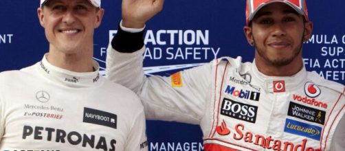 Michael Schumacher e Lewis Hamiton s&atilde;o os maiores campe&otilde;es da F&oacute;rmula 1 de todos os tempos. (Arquivo Blasting News)