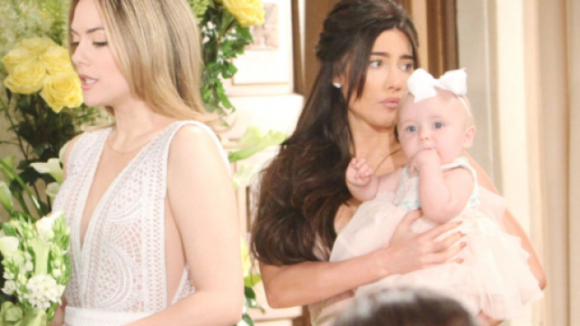 Beautiful, spoiler al 19 febbraio: Phobe interrompe le nozze di Hope, Wyatt interroga Flo.