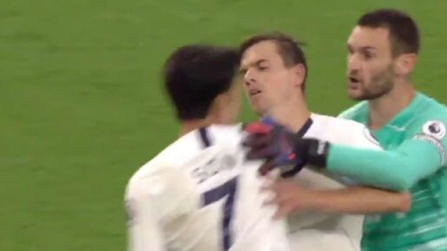 Hugo Lloris and Son Heung-min start a fight in an empty house ... - telegraph.co.uk