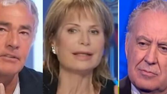 Massimo Giletti, Lilli Gruber e Michele Santoro.