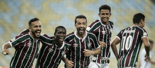 Nen&ecirc; fez dois gols para o Tricolor e liderou sua equipe durante o confronto. (Arquivo Blasting News)