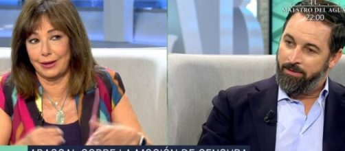 Ana Rosa Quintana entrevista a Santiago Abascal