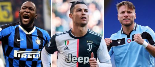 Lukaku, Cristiano Ronaldo e Immobile v&atilde;o ferver a It&aacute;lia na estreia da Serie A pela temporada 2020/21. (Arquivo Blasting News)