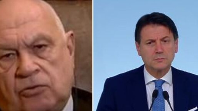 L'ex magistrato Carlo Nordio e Giuseppe Conte.