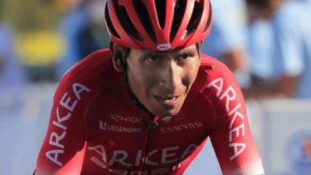 Nairo Quintana occupa il nono posto nella classifica del Tour de France.