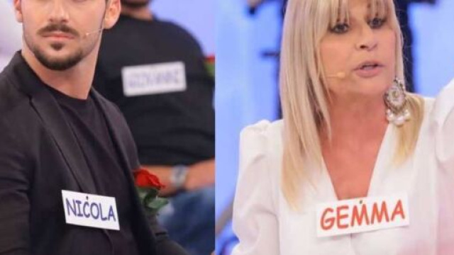 Uomini e donne, scontro Nicola-Gemma, lui sbotta: 'Sei una grandissima falsa'.