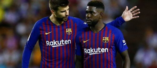 Samuel Umtiti perdeu prest&iacute;gio no Barcelona por conta das les&otilde;es. (Arquivo Blasting News)