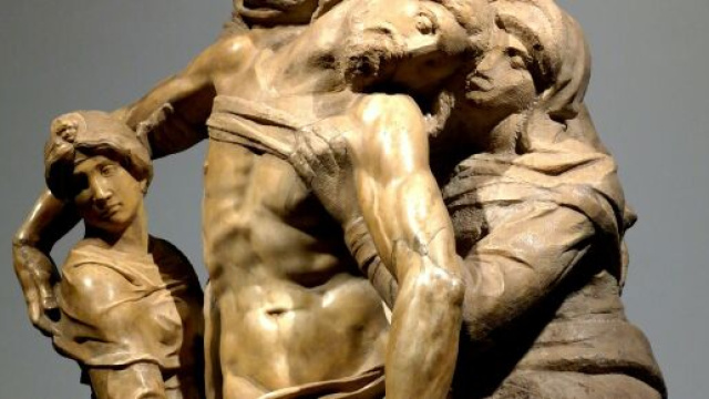 Michelangelo Buonarroti, 'Piet&agrave; Bandini'