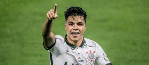Roni, cria do terr&atilde;o corintiano, estreou pelo clube como titular e fez gol. (Arquivo Blasting News)