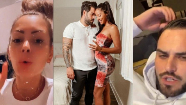 Les Marseillais vs Le Reste du Monde 5 : M&eacute;lanie Da Cruz et Nikola Lozina r&eacute;agissent l'arriv&eacute;e de Ricardo et Nehuda.