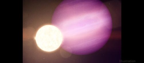 Planeta orbitando alrededor de una enana blanca