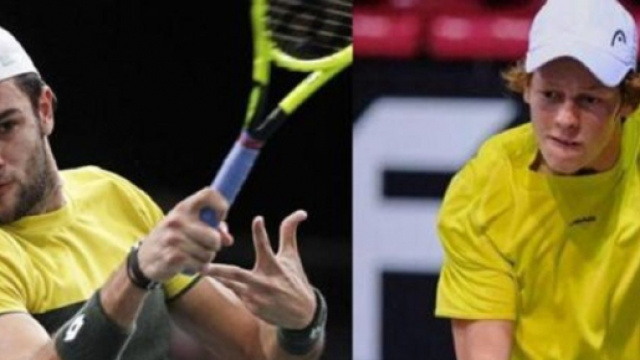 Matteo Berrettini e Jannik Sinner.