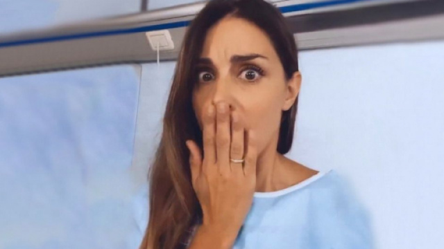 Un posto al sole, Serena (Miriam Candurro) sul set in ospedale.