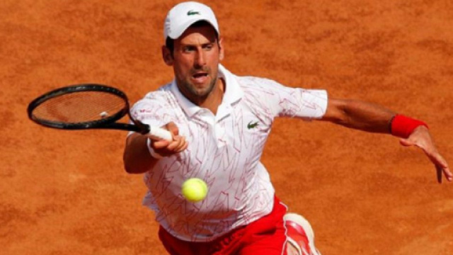 Novak Djokovic semifinalista agli Internazionali d'Italia 2020.