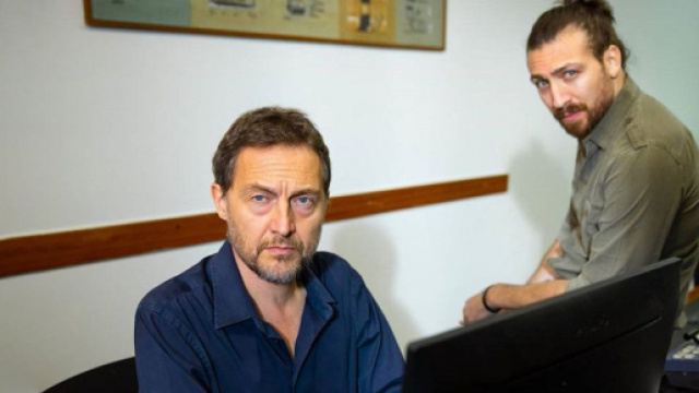 Un posto al sole Marcello (Fabio Cocifoglia) e Manuel (Renato Paioli).