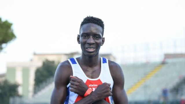 Il mezzofondista Ndiaga Dieng (foto Francesca Grana/Fidal).