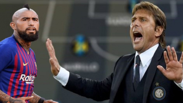 La nuova Inter di Conte con Vidal.