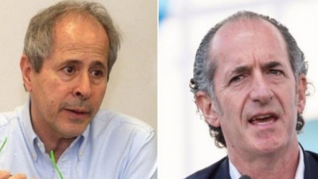 Andrea Crisanti critica duramente Luca Zaia.
