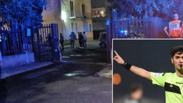 Arbitro ucciso a Lecce con la compagna: un testimone ha visto l'assassino.