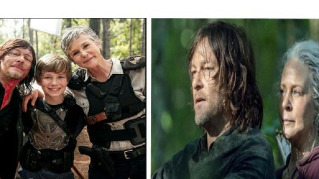 Carol et Daryl dans Walking Dead Saison 10