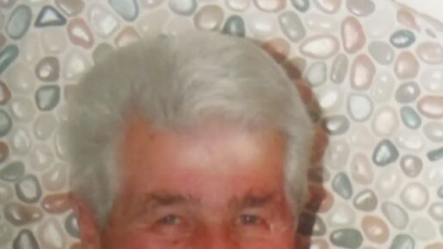 Un'immagine di Sestino Zicarelli, 86 anni, scomparso ieri dall'Ospedale Annunziata di Cosenza, in Calabria.