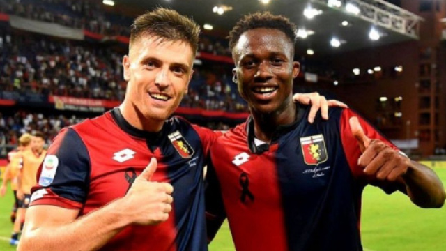 Kouam&eacute; prima di andare alla Fiorentina ha giocato nel Genoa dal 2018 al 2020.
