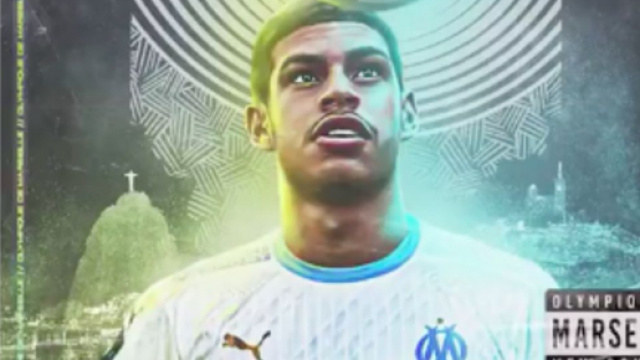 L'OM pr&eacute;sente sa nouvelle p&eacute;pite et met Twitter en feu - Photo capture d'&eacute;cran Vid&eacute;o Twitter OM