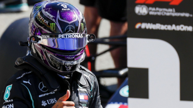 Hamilton, pole numero 96 in carriera.