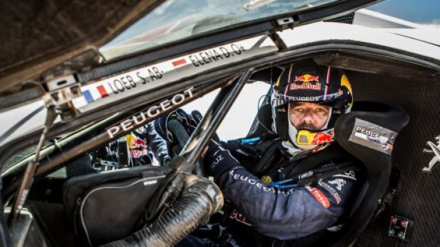 Sebastien Loeb's first taste of the Peugeot 2008 DKR - Motorsport ... - driven.co.nz