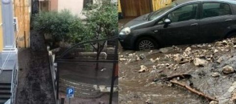 Maltempo, paura a Sarno: fango e detriti nelle case, evacuato il centro storico
