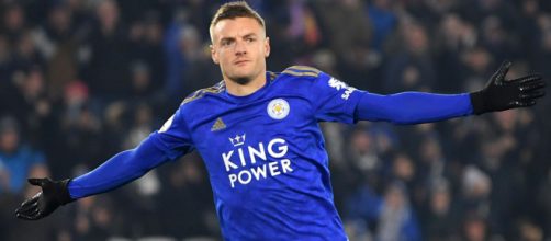Jamie Vardy atualmente joga no Leicester. (Arquivo Blasting News)