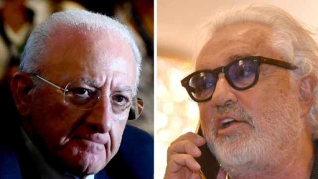 Non &egrave; l'Arena: Flavio Briatore critica Vincenzo De Luca.