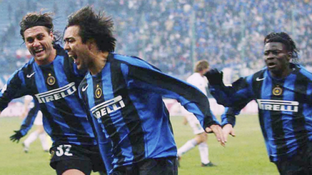 Recoba e il goal all'ultimo secondo in Inter Sampdoria 3-2