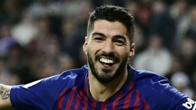 Luis Suarez, attaccante del Barcellona.