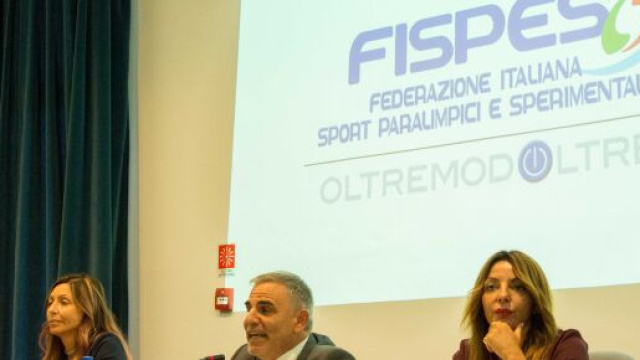 Sport paralimpico, conferenza stampa Fispes di Jesolo (foto Massimo Bertolini).