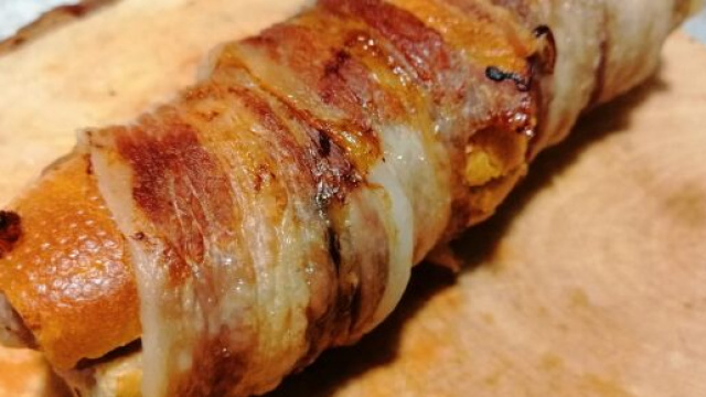 Salsiccia in crosta, un delizioso piatto della tradizione salentina.