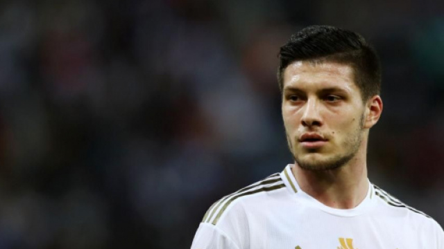 Luka Jovic, punta del Real Madrid.