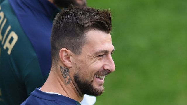 Acerbi ha parlato dal ritiro della Nazionale.