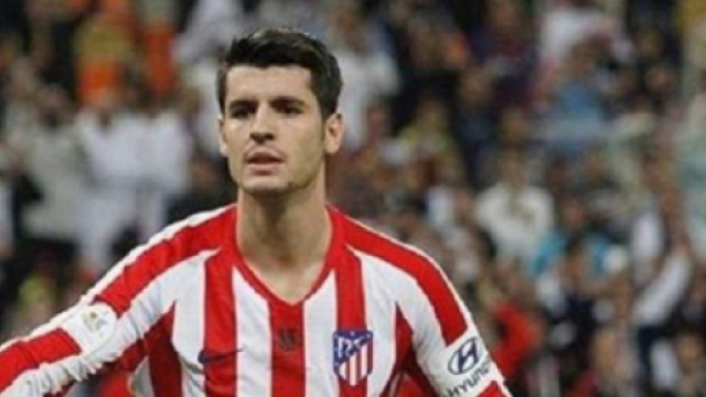 Alvaro Morata, punta dell'Atletico Madrid.