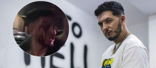 Omar Montes en imagen de la pelea