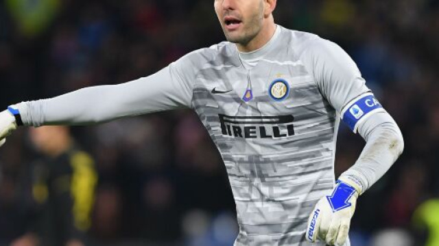 Samir Handanovic ha prolungato il suo contratto con l'Inter fino al 2022.