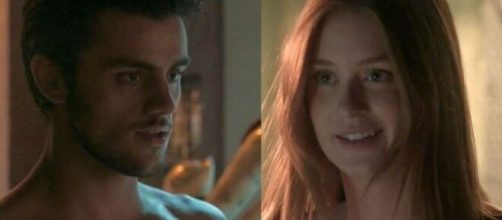 A ruivinha surpreender&aacute; o ex-amado em 'Totalmente Demais'. (Reprodu&ccedil;&atilde;o/TV Globo)