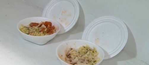 Pai pede que filho envenenado ao comer marmita seja transferido de hospital. (Reprodu&ccedil;&atilde;o/Record TV)