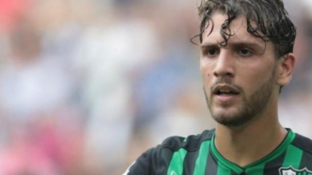 Manuel Locatelli, centrocampista del Sassuolo.